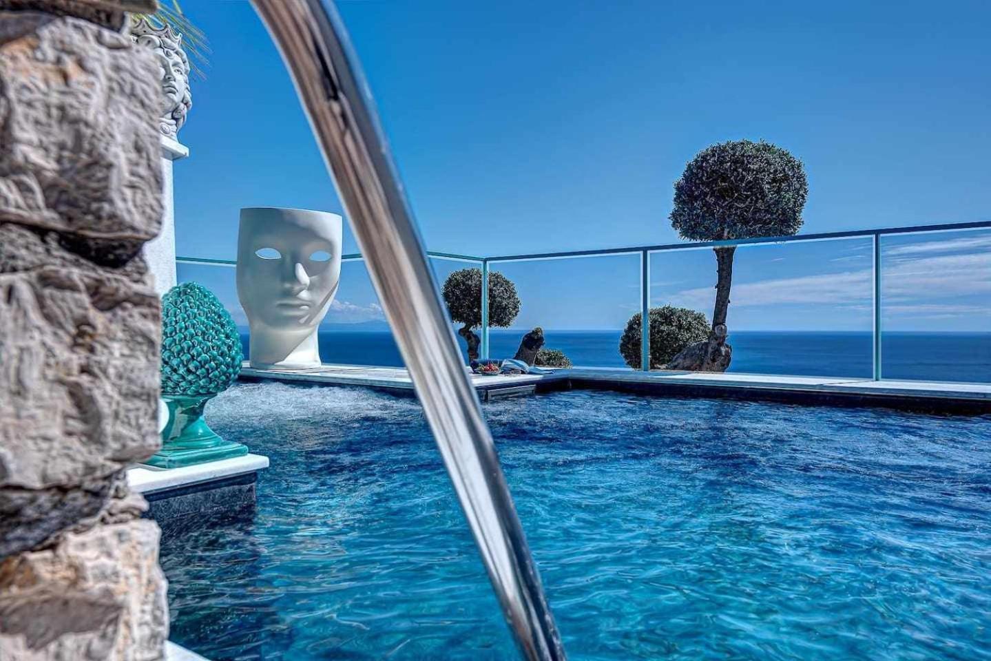Villa Islamorada Pool And Sea View Massa Lubrense Luaran gambar