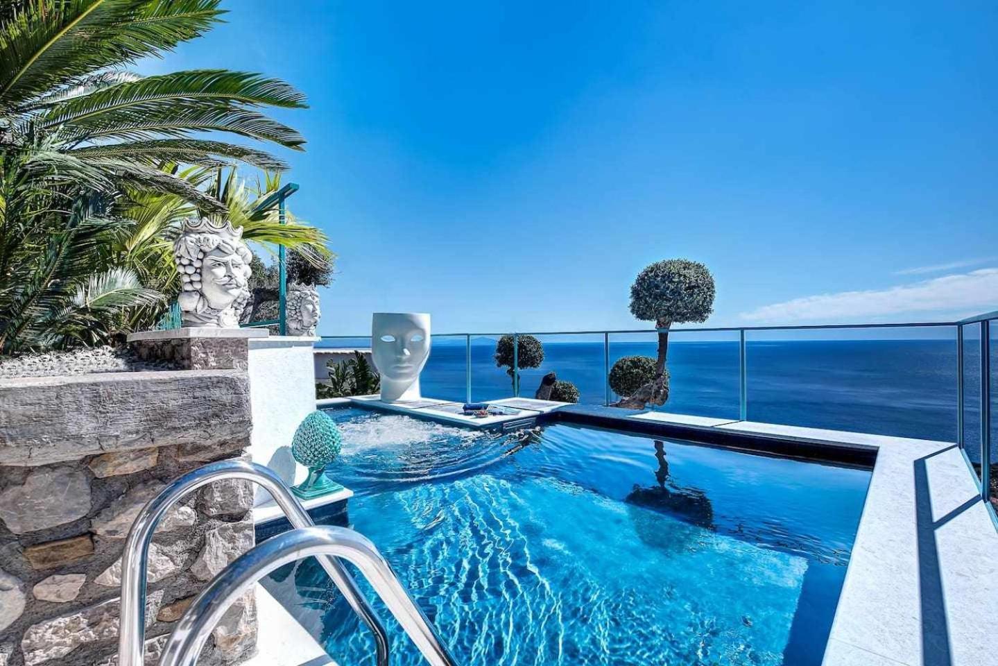 Villa Islamorada Pool And Sea View Massa Lubrense Luaran gambar